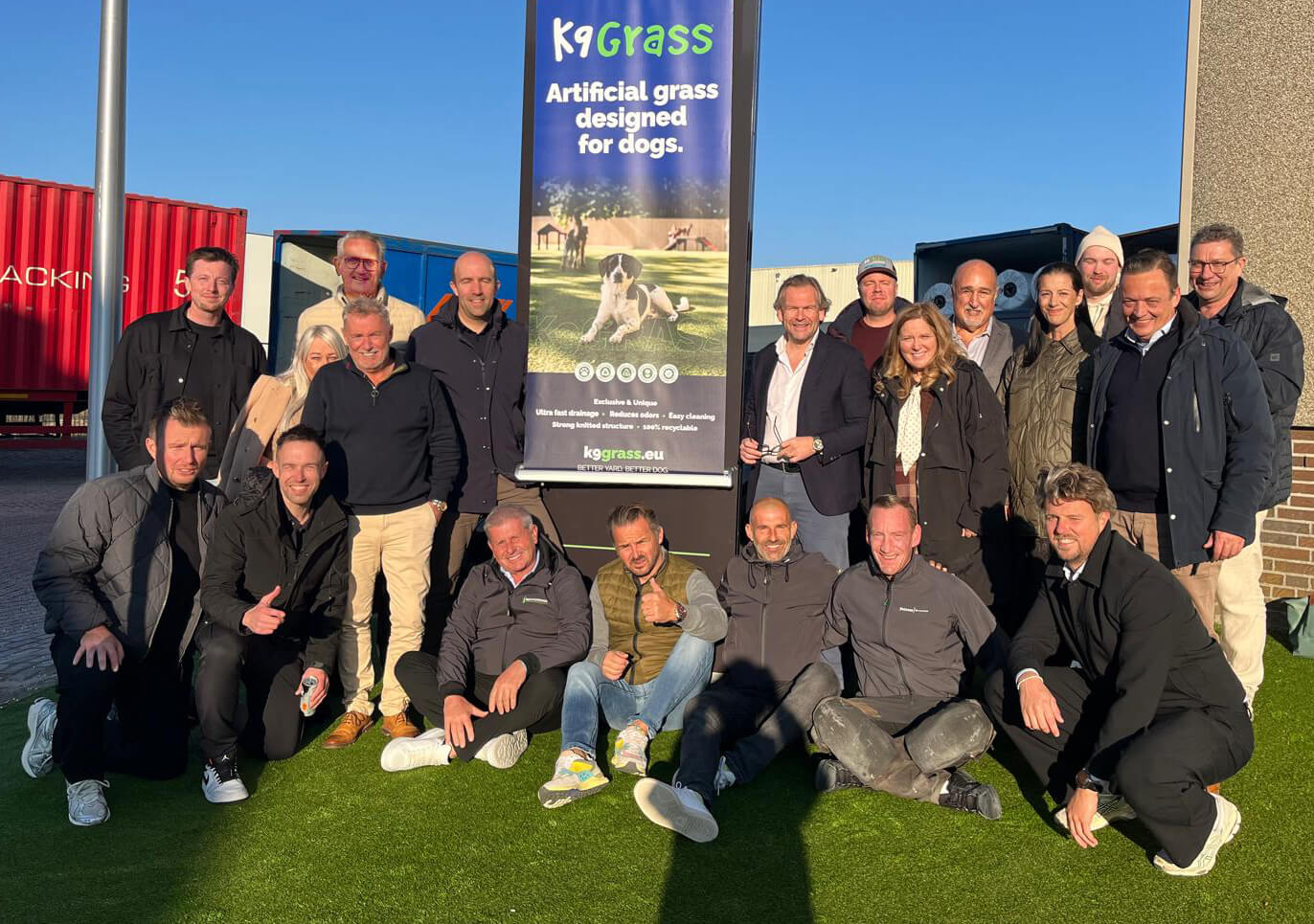 K9Grass Europe launch event
